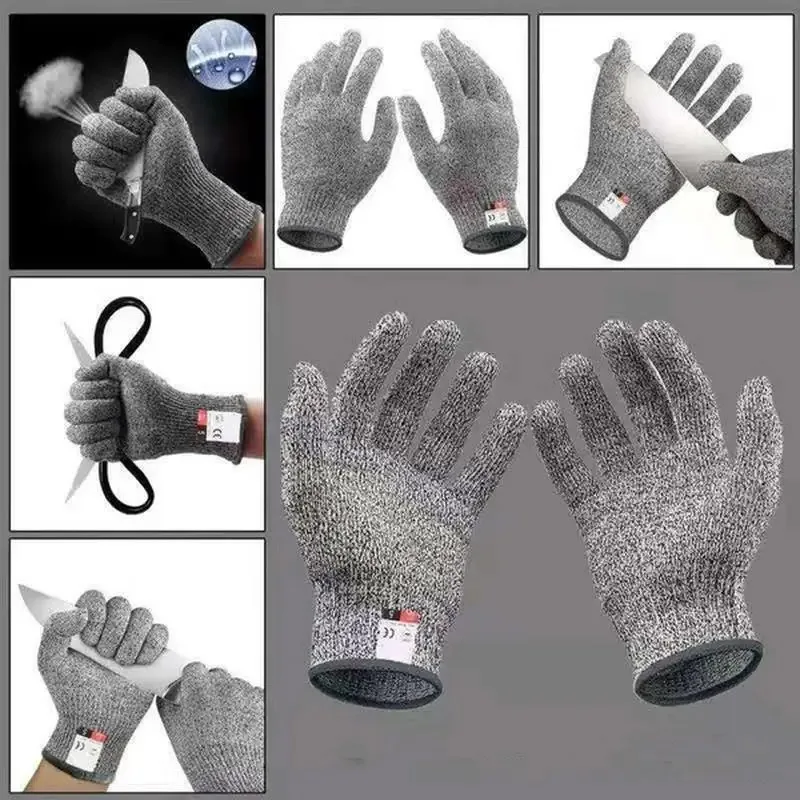 Cut Resistant Glove - HPPE-Anti-Schnitt-Handschuhe der Stufe 5, Küche, Garten,