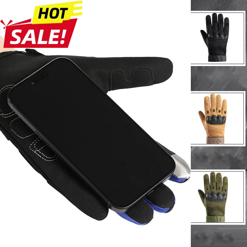 Motorcycle Glove Knuckle - Neue Motorrad-Anti-Rutsch-Handschuhe, Sommer-Hardknuckle-Fahrhandschuhe, Touchscreen-Motorradhandschuhe für Dirt