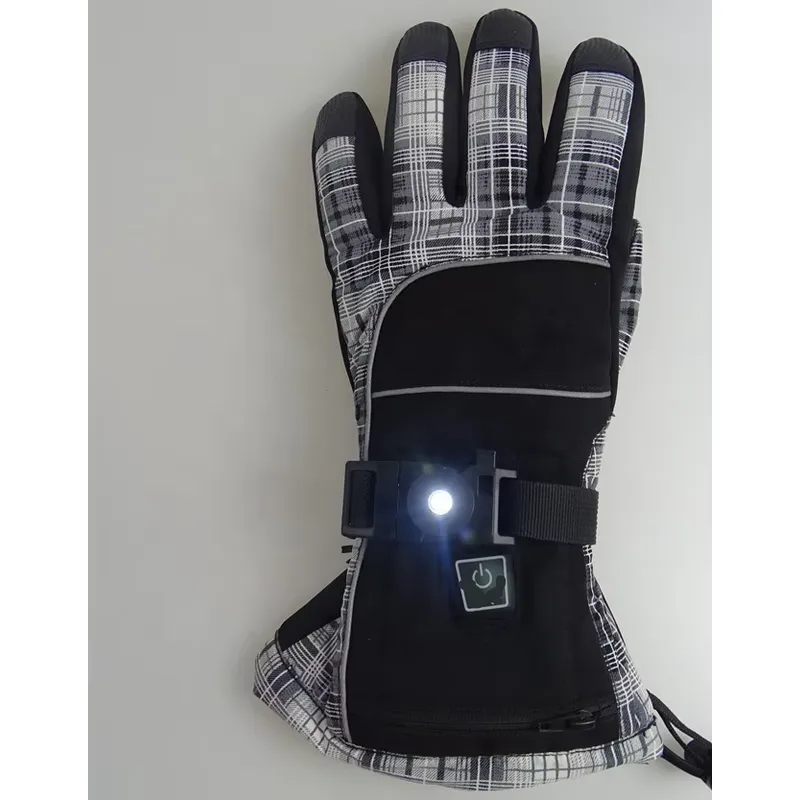 Ski Glove Waterproof - Neues Design Batteriebeheizte Wasserdichte Warme Outdoor-Winter-Skihandschuhe
