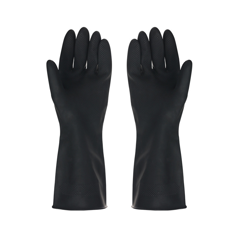 1 paar Schwarze Handschuhe Hau – Dish Glove Rubber Bewertung und Preis