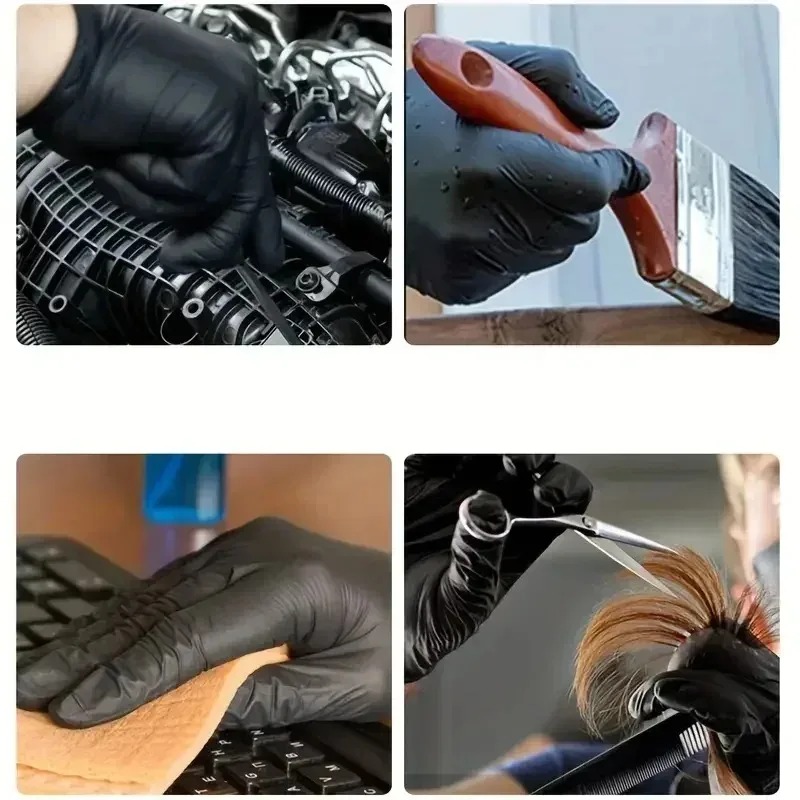 Schwarze Einweghandschuhe Unis – Latex Disposable Glove Bewertung und Preis