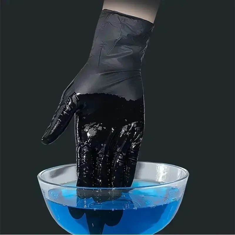 Schwarze Einweghandschuhe Unis – Latex Disposable Glove Bewertung und Preis
