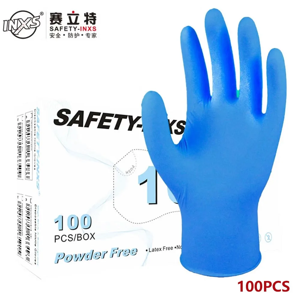 100 Stück Blaue Nitril-Untersu – Exam Glove Nitrile Bewertung und Preis