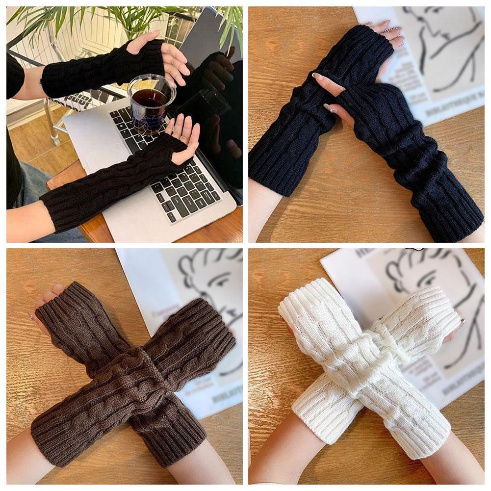Mode Winter Lolita Lange Finge – Fingerless Glove Knit Bewertung und Preis