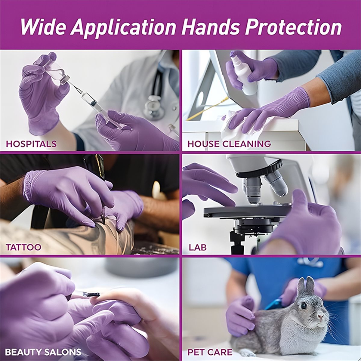 2026 Neues Werkzeug 100 Stück  – Exam Glove Nitrile Bewertung und Preis