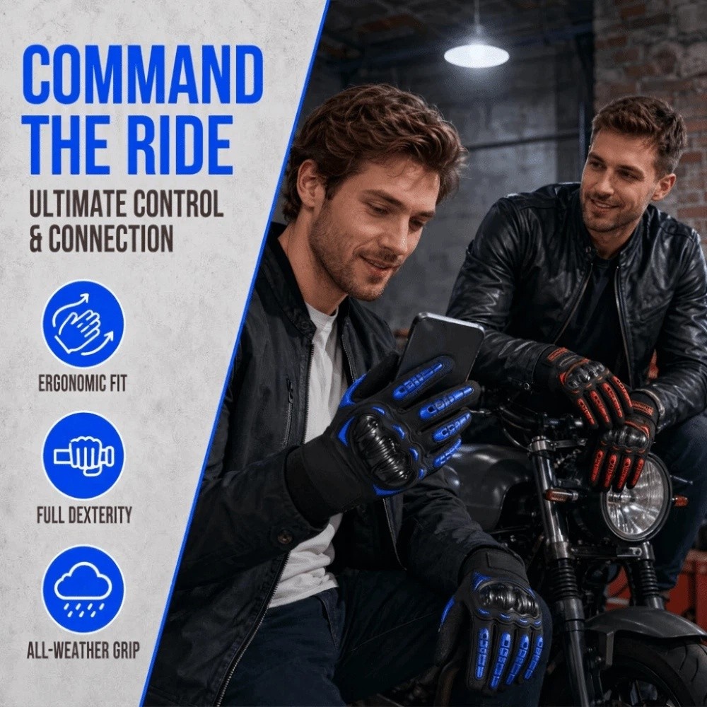 Verschleißfeste Motorradhandsc – Motorcycle Glove Knuckle Bewertung und Preis
