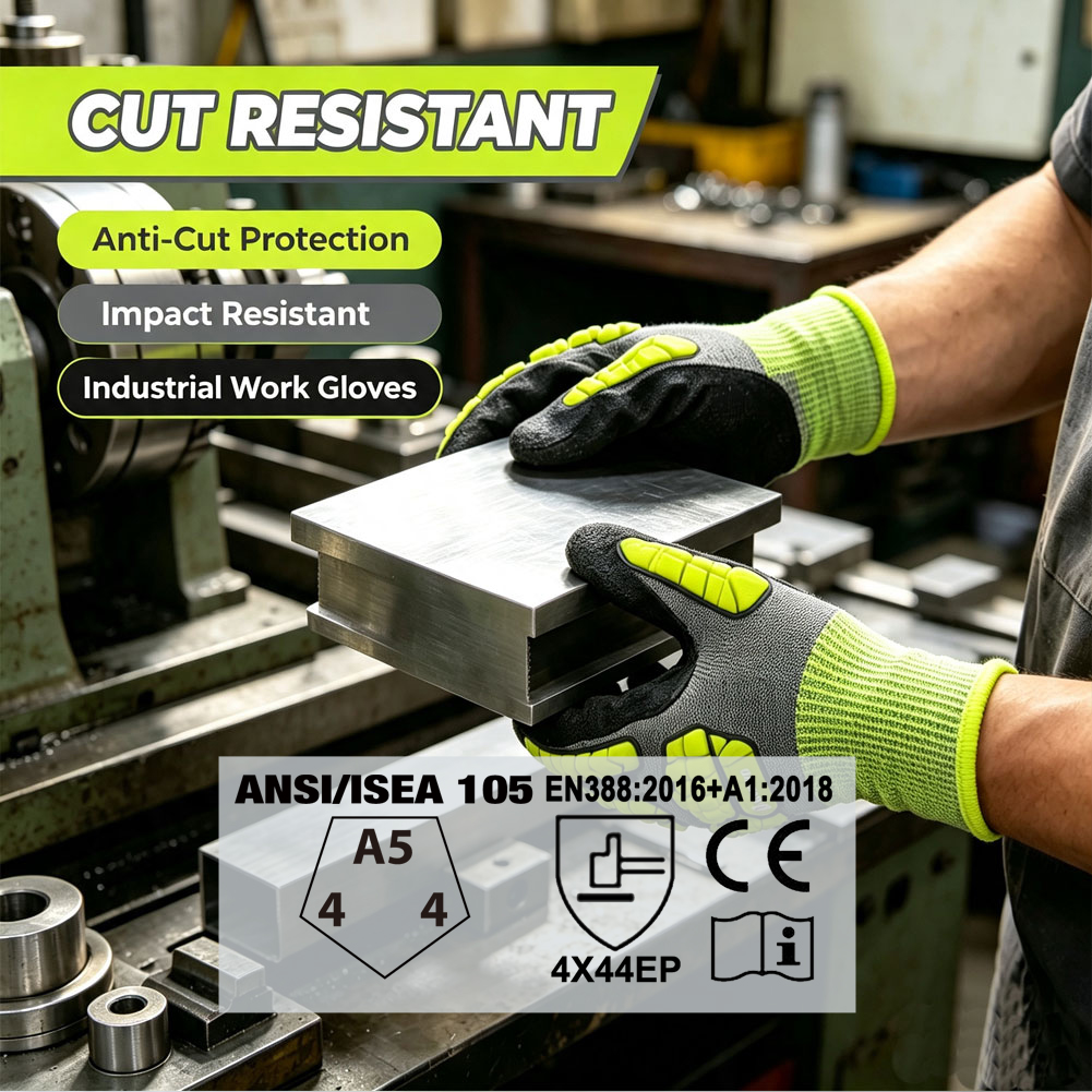 ANSI A5 Touchscreen Schnittfes – Work Glove Impact Bewertung und Preis